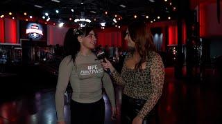 Helena Crevar Backstage Interview | UFC Fight Pass Invitational 10