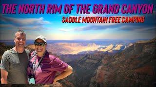 Free Camping on The GRAND CANYON North Rim!