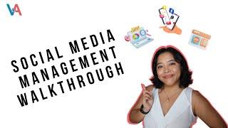 Social Media Management Walkthrough For Virtual Assistants