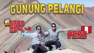 Ada Gunung WARNA-WARNI seCANTIK ini di PERU  Sampai sini Auto SAKIT KEPALA Saking Tingginya️