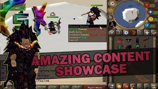 AMAZING CONTENT SHOWCASE *Custom interfaces, minigames & more* + Giveaway [Aurorascape RSPS]