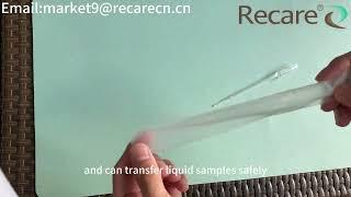 Recare transfer pipet plastic pipette disposable pipette 3ml pipette