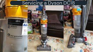 A light service on a Rare Dyson DC18 Slim!