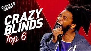 CRAZIEST Blind Auditions in The Voice! | TOP 6