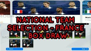 NATIONAL TEAM SELECTION- FRANCE BOX DRAW OPENING PES2020 #MOB4TECH