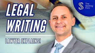 ️ 5 Tips To Improve Your Legal Writing | Lawyer Explains! #lawyer #law