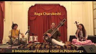 Raga Charukeshi. Alokesh Chandra - sitar, Yury Lebedev - tabla.  Рага Чарукеши. 14.10.17