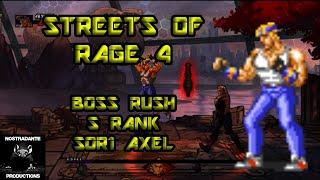 Streets Of Rage 4: Boss Rush - S Rank With SOR1 Axel