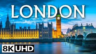 London, UK 8K Video Ultra HD 240 FPS - Capital of England