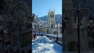 First Snowfall Of 2022 In Shimla