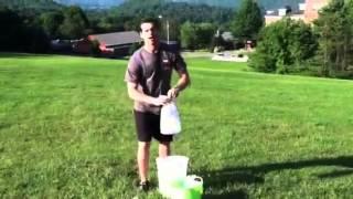 Dan Paille does the ice bucket challenge