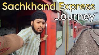 Journey In Punjab's Famous Train 12716 ASR NED Sachkhand Express | Rajpura To Agra Journey Vlog