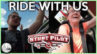 Koaster Mania Rides Stunt Pilot at Silverwood (TRUE STORY)