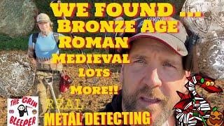 BRONZE AGE ,ROMAN ,MEDIEVAL LODSA COOL STUFF FOUND !!!