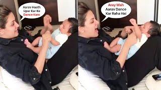 Anita Hassanandani Making Son Aarav Cutely Dance Video