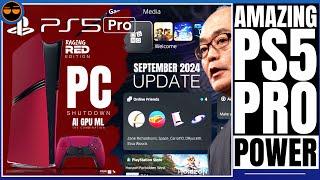 PLAYSTATION 5 - IMPRESSIVE PS5 PRO GRAPHICS SHOWCASE NOW LIVE! / NEW PS5 PRO SHUTS PC DOWN / MAJOR …