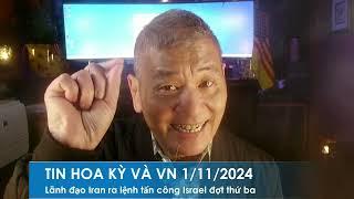 TIN HOA KỲ VÀ VN 1/11/2024