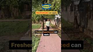 IKEA Recruitment 2023 | Any Graduate | Off Campus Drive #hiringfreshers @Jobwithmayra