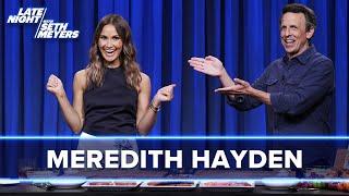 Meredith Hayden Teaches Seth How to Make a Triple-Layer Chicken Cutlet Club Sandwich
