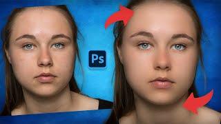 Photoshop Skin Retouching - High-End Skin Softening in 1 Minute - Photoshop Tutorial