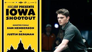 Sam Henderson vs Justin Bergman | Quarter Final | Ozone Billiards Iowa Shootout