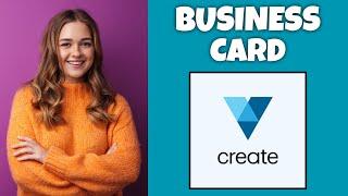 How To Create A Business Card On VistaCreate | Step By Step Guide - VistaCreate Tutorial