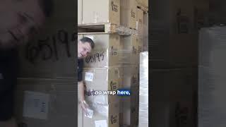 Wrapping Pallets for a Full Truckload into Amazon