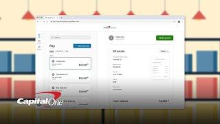 Easily manage your accounts payable process directly from your Capital One Business account