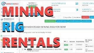 Mining Rig Rentals - How to Buy Hash Power