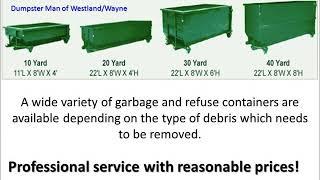 Rent a Dumpster Dallas Roll off Dumpsters, Small Dumpster Bin Rental Large Trash Container