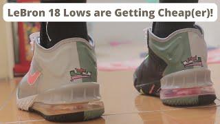The Nike LeBron 18 Low QS Space Jam Edition is Cheap(er) now! Preview and Initial Impressions
