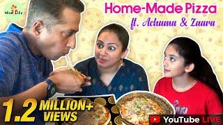Pizza  Pannalaama... | Home-Made Pizza LIVE Cooking ft. #Achuma & #Zaara | Wow Life