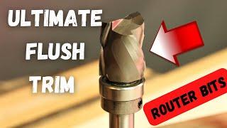 Ultimate Flush Trim Router Bits Spiral Whiteside Solid Carbide Compression Woodworking Router Bit