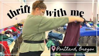 Come Thrift With Me at The Goodwill Bins in Portland, Oregon!