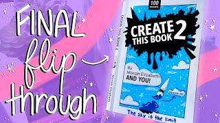 Create This Book 2 FINAL FLIP THROUGH! (Moriah Elizabeth)