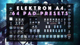 Elektron Analog Four/Keys Presets: Pads Strings Textures