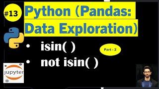 Python (Pandas): isin( ) and not isin( )