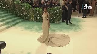 Tyla stuns at the 2024 Met Gala | NBC New York