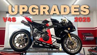 Many upgrades for the Panigale V4S - 2025 can come