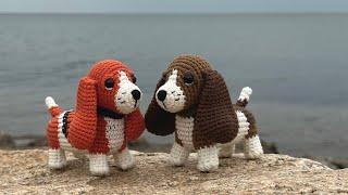 tutorial: BASSETT HOUND, a crochet puppy / БАССЕТ ГАУНД, вʼязане цуценя, part 3 (body)