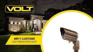 What's In The Box? | VOLT® MR11 Lusitano Cast Brass Spotlight