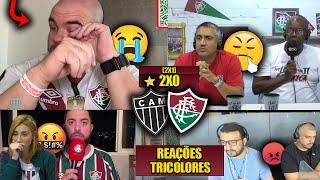 REAÇÕES dos TRICOLORES FURIOSOS com a ELIMINAÇÃO - ATLÉTICO-MG 2X0 FLUMINENSE [REACT LIBERTADORES]