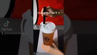 Passion Fruit Tea for this very hot season!️️ #spotted #shorts #reels #youtubeshorts #video #tea