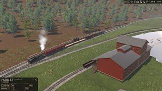 Railroader #20 - SCHUFTEN am Sägewerk  - German l Deutsch let´s play