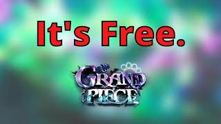 Grand Piece Online Is Free... (Soon)