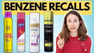 UNILEVER RECALLS DRY SHAMPOOS BECAUSE OF BENZENE  @DrDrayzday