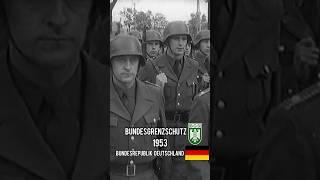 Der Bundesgrenzschutz der Bundesrepublik Deutschland 1953 #geschichte #musikkorps #tradition #parade