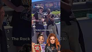 How would you have ranked these matches? #tickpick #tickets #wrestlemania#trivia#streetinterview