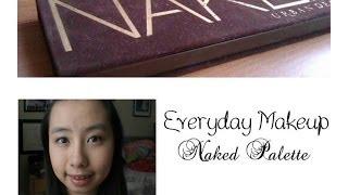 Everyday Neutral Makeup: The Naked Palette (less than 10 min)