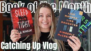 determined to beat the 2024 botm challenge || book of the month READING VLOG